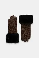 Semišové rukavice Kurt Geiger London