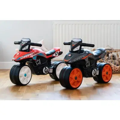 Odrážedlo Racing team červené