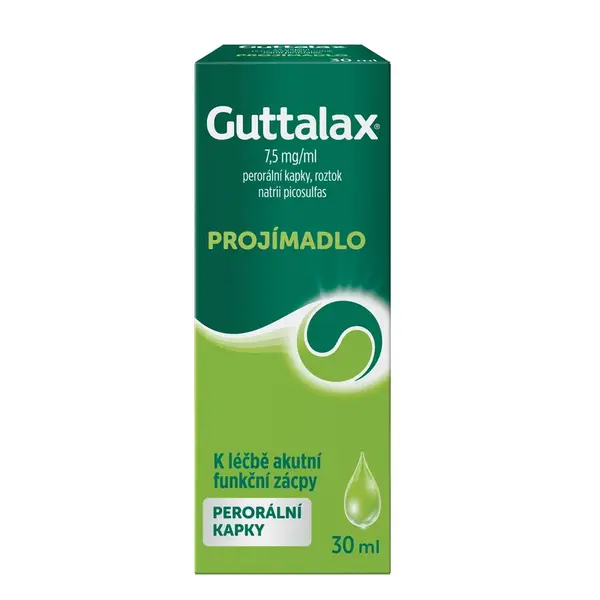 Guttalax 7.5mg/ml, 30ml perorální kapky