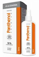 Panthenol 10% Swiss Premium spray 150+25ml ZDARMA