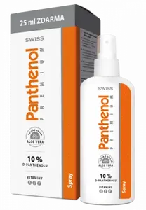 Panthenol 10% Swiss Premium spray 150+25ml ZDARMA