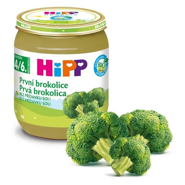 HiPP ZELENINA BIO První brokolice 125g