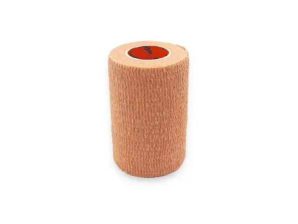Spophy Cohesive Bandage Beige, biodegradovateľná samodržiaca bandáž béžová 7,5 cm x 4,5 m