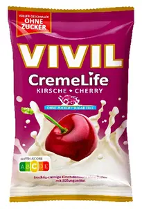 Vivil CremeLife višeň bez cukru 90g