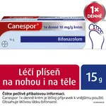 Canespor 1x denně 10mg, krém 15g