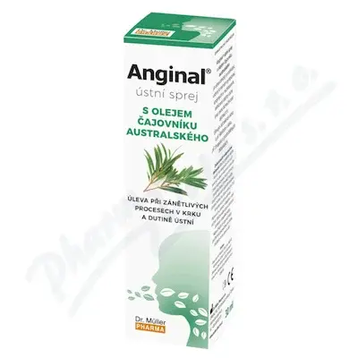 Anginal ústní sprej s TTO 30ml ZP Dr.Müller