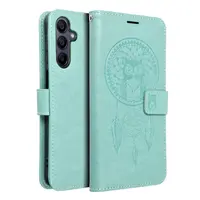 Flipové pouzdro MEZZO Book case pro Samsung Galaxy A15 4G/A15 5G, dreamcatcher green
