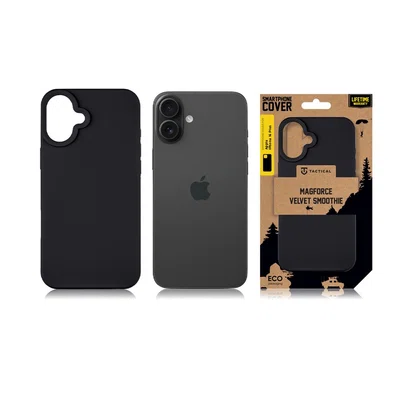 Zadní kryt Tactical MagForce Velvet Smoothie pro Apple iPhone 16 Plus, asphalt