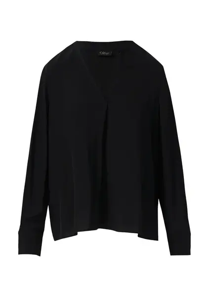 s.Oliver BLACK LABEL Blúzka  čierna