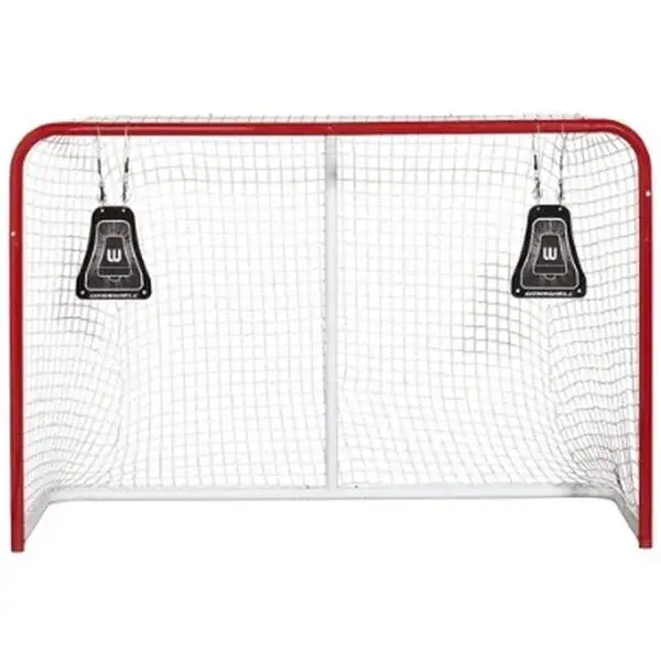 WINNWELL KOVOVÝ ZVONÍCÍ TERČ Hokejový terč, černá, velikost