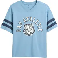 GAP V-SS ELV RELAXED JRSY GR Dětské tričko, světle modrá, velikost