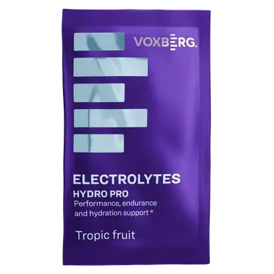 VOXBERG Elektrolyty Hydropro Tropické ovoce 22 g