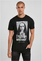 Černé tričko Bad Habit