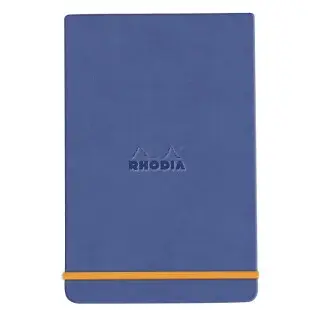 Zápisník Rhodia s pevnými deskami 9x14cm – Sapphire