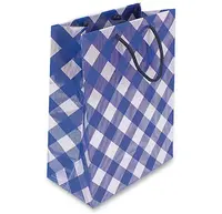 Dárková taška Clairefontaine Premium - 320 x 130 x 250 mm, modrá