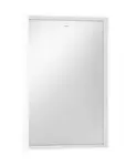 Hansgrohe Xarita E - Zrcadlo s LED osvětlením a vyhříváním, 50x70 cm, IR senzor, matná bílá 54998700