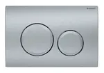 Geberit Delta20 - Ovládání splachování, matný chrom 115.127.46.1