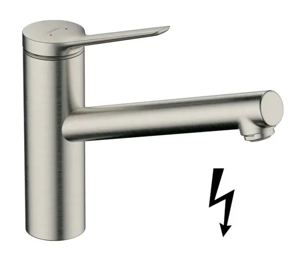 Hansgrohe Zesis M33 - Dřezová baterie, vzhled nerezu 74806800
