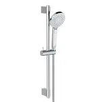 Ideal Standard Idealrain Evo Jet - Set sprchové hlavice Circle 11 cm, 3 proudy, tyče a hadice, chrom B2233AA