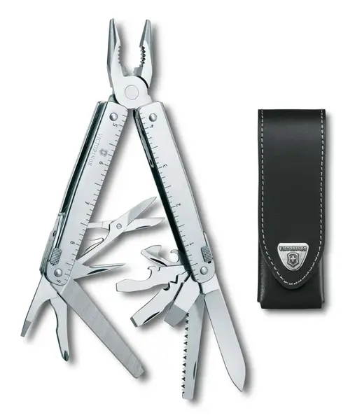 VICTORINOX - Multifunkční nástroj 26v1 Swiss Tool X, s pouzdrem 3.0327.L