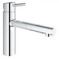 Grohe Concetto - Dřezová baterie s výsuvnou sprškou, chrom 30273001