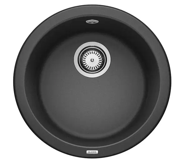 Blanco Rondo - Silgranitový dřez, průměr 45 cm, antracit 511629