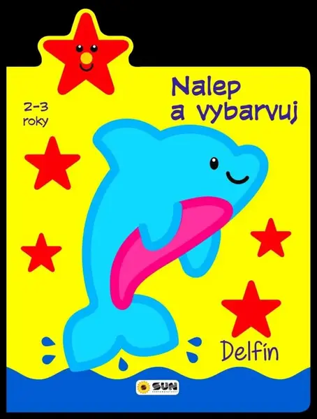 Nalep a vybarvuj - Delfín 2-3 roky (Defekt)