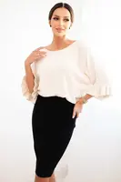 Kesi dámská viskózová pouzdrová sukně