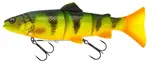 Savage gear gumová nástraha 3d line thru trout firetiger - 15 cm 40 g