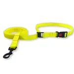 PafDog® Posuvné nastavitelné vodítko - zapínání s pojistkou, žluto-zelené PAF-690