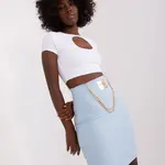 Skirt-RV-SD-9029.32P-Light Blue
