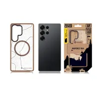 Zadní kryt Tactical MagForce Hyperstealth Sika pro Samsung Galaxy S25 Ultra, mocha mousse