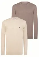 Felix Hardy Sveter  svetlobéžová / hnedá