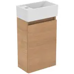 Ideal Standard Eurovit+ - Skrinka s umývadielkom, 55x35x20 cm, 1 dvierka, prírodný dub R0570Y8