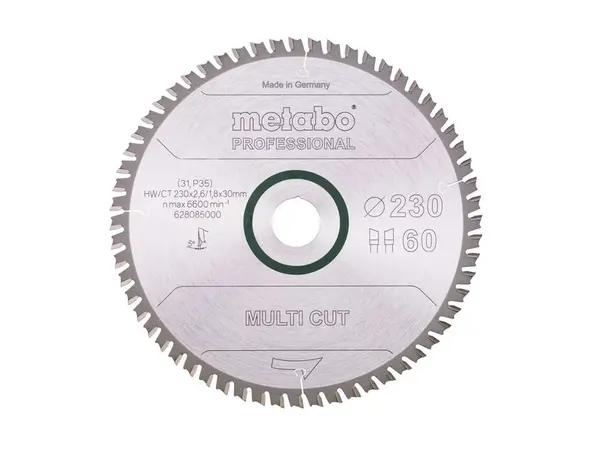 Metabo - Pílový kotúč 230x30 mm, 60 zubov 628085000
