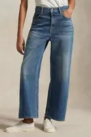 Bavlněné džíny Polo Ralph Lauren Wd Lg Crp Ankle Wide