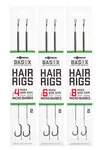 Korda náväzec basix hair rigs wide gape 2 ks - 18 lb veľkosť háčika 8
