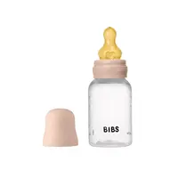 BIBS antikoliková fľaša s kaučukovým cumlíkom 150ml - Blush