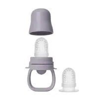 BIBS silikónový cumlík na kŕmenie - Fossil Grey