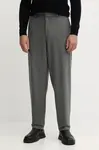 Kalhoty s příměsí vlny BOSS P-Phil-J-CW-WG-254