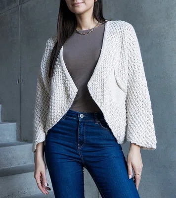 Gemre White Nira Cardigan