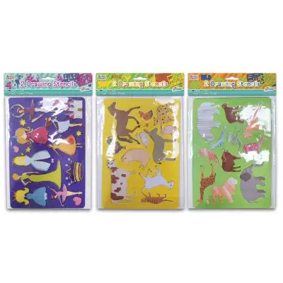 Malovací šablony 2v1