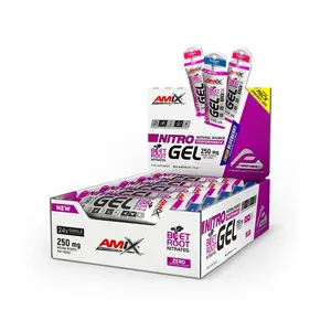 AMIX Nitro Beet Root Gel, Blueberry, 24x70g