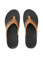 Rip curl pánské žabky Soft Top Black/Brown | Černá | Velikost 44 EU