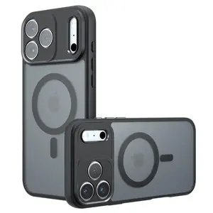 Techsuit PureFrost MagSafe, iPhone 17 Pro Max, frosted black
