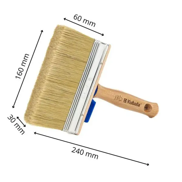 Štětka na tapety, 160 mm, KUBALA