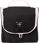 Meatfly toaletní taška Cara Black | Černá | Objem 6 L