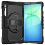 JP Solid360 obal na tablet, Samsung Tab S10 FE Plus, černý