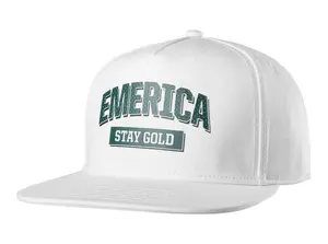 Emerica kšiltovka Team Stay Gold Snapback White | Bílá | Velikost One Size