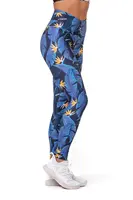 Nebbia High-waist Ocean Power legíny 561, M, modrá